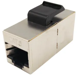 Adapt. Keystone Cat6 RJ45 F-F Apantallado — imagen 1