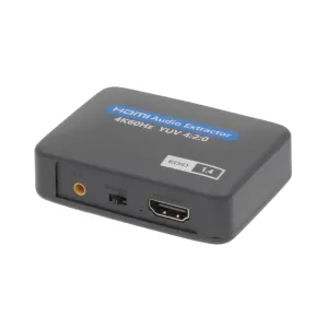 Extractor de audio HDMI 4K@60Hz HDCP1.4 — imagen 1