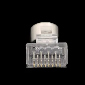 RJ45 Cat.7 STP 8P8C con guia - 1µ [10Gpbs 600MHz] — imagen 2