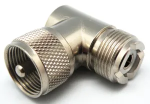 UHF MACHO - UHF HEMBRA, ACODADO — imagen 1
