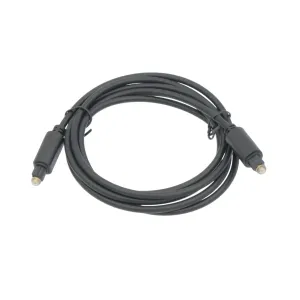 Cable Fibra Óptica TOSLINK 4.0mm - Conexión Macho a Macho de 10m de Alta Calidad — imagen 2