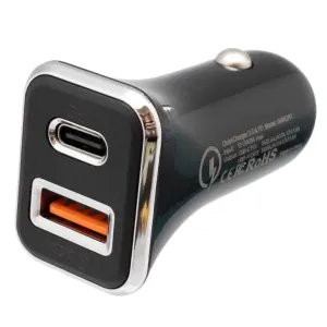 Cargador Dual, QC 3.0 + PD — imagen 1