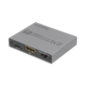 Splitter 1x2 8K@60Hz HDCP2.3 — imagen 1