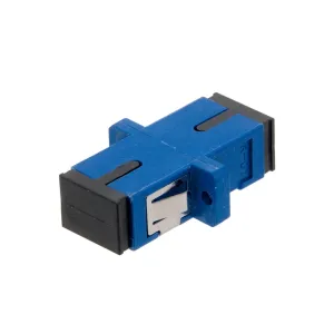 SC/UPC SM SX adaptador con pestaña para patch panel — imagen 1