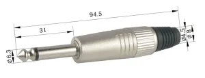 6.4mm Mono Macho Aereo — imagen 2