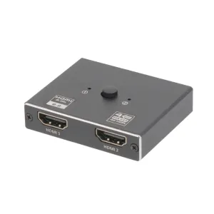 Switch HDMI Bidireccional 1x2 (no Splitter) / 2x1 4K@60Hz HDCP2.2 — imagen 1