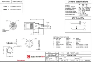 2.5mm BASE CHASIS ALIMENTACION — imagen 2