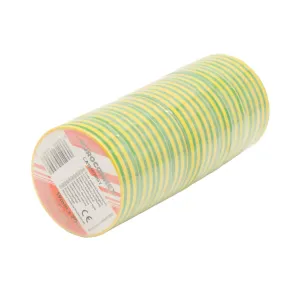 Pack Cinta Aislante Tierra (Amarillo/Verde) 0.15x19mm [20m][x10] — imagen 2