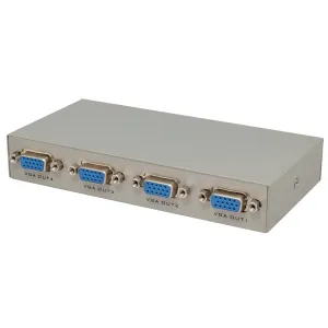 VGA SPLITTER 1x4 - 150Mhz — imagen 1