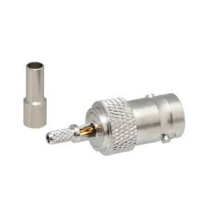 BNC Hembra Crimpar para RG-179, PTFE — imagen 3