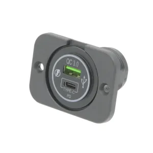 Base de alimentacion para panel USB-A y USB-C PD [36W] — imagen 1