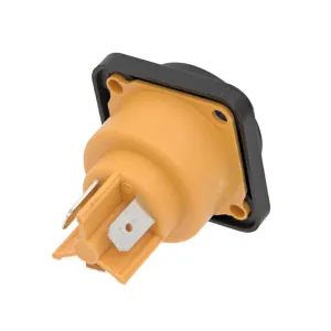 Base hembra para connectores de corriente 3 Contactos 20A, compatible con powerCON TRUE1 — imagen 2