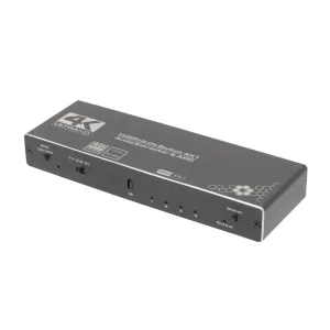 Switch 4x1 4K@60Hz + AUDIO COAXIAL / SPDIF / JACK 3.5mm — imagen 1