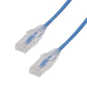 Slim Cat.6A UTP LSZH 100% CU, 28AWG, 5m, Azul — imagen 2