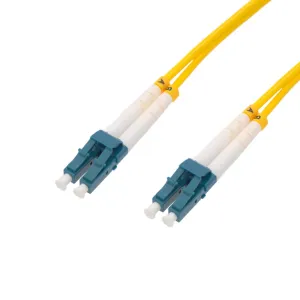 Cable de fibra óptica LC/UPC a LC/UPC Monomodo Duplex, 0.5m — imagen 1