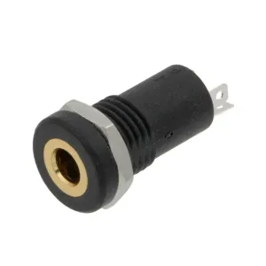 Base Hembra para panel, Jack 3.5mm Estéreo (Conector de Audio) — imagen 1