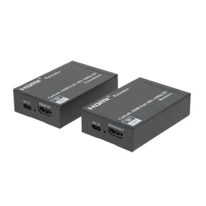 Extensor HDMI por RJ45 60m con retorno HDMI + control IR + PoC 1080p@60Hz — imagen 1