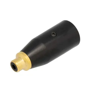 3P. MICRO MACHO a RCA HEMBRA, DORADO — imagen 3