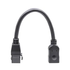 Cable HDMI hembra a hembra Keystone, 15cm. — imagen 1