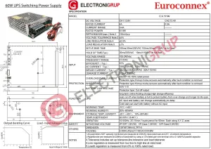 F.A. Indust 12V 60W, Circuito Bateria — imagen 2