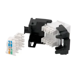 RJ45 UTP Keystone Cat.6 sin herramientas, 180 grados — imagen 3