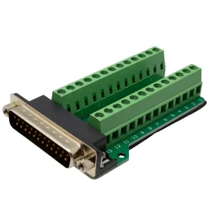 DB25 Macho con terminales, sin carcasa — imagen 1