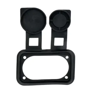 Tapón compatible con base doble macho-hembra de entrada y salida para conectores powerCON TRUE1 — imagen 1