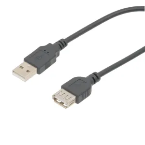 CABLE USB 2.0 TIPO A MACHO - A HEMBRA, 10m — imagen 1