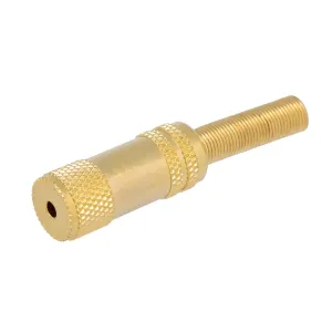 2.5mm HEMBRA AEREA MONO, METAL DORADO — imagen 2
