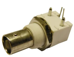 BNC HEMBRA CHASIS, ACODADA, PARA CIRCUITO IMPRESO — imagen 1