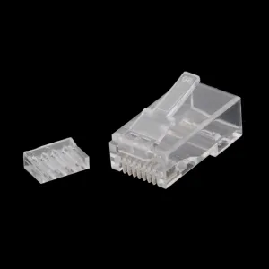 RJ45 Cat.6A UTP 8P8C con guia - 1µ [10Gpbs 500MHz] — imagen 1