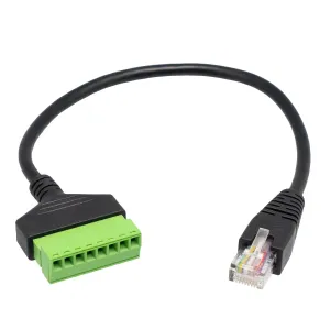 Latiguillo RJ45 con terminales, 0,20m — imagen 1