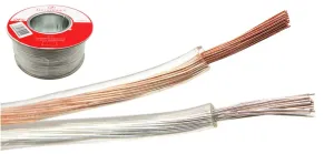 Cable de Altavoz Paralelo Transparente 2x0.75mm² 100m - OFC — imagen 1